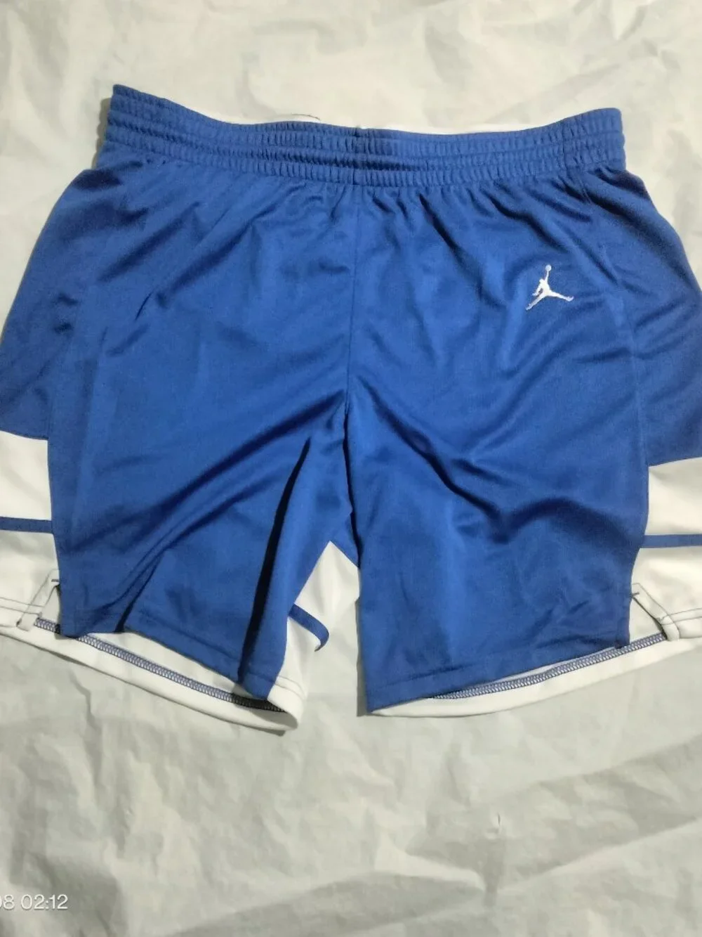 Nike Jordan Stock Dri-FIT Overtime Basketball Shorts Men’s XL Blue FQ5375-493 NW